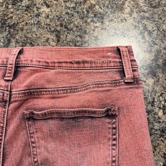 Current/Elliott Jeans Stiletto Crop Y2K Coquette Indie Sleaze Summer Grunge 27 - Picture 4 of 5